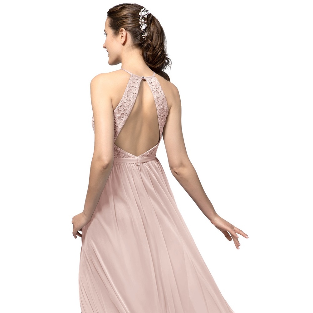 Azazie Kartini Dusty Rose Bridesmaid (Custom Size)